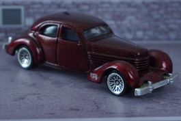 HotWheels `36 Cord 810 Westchester Sedan TOP !!!!!!!!!!!!!!!